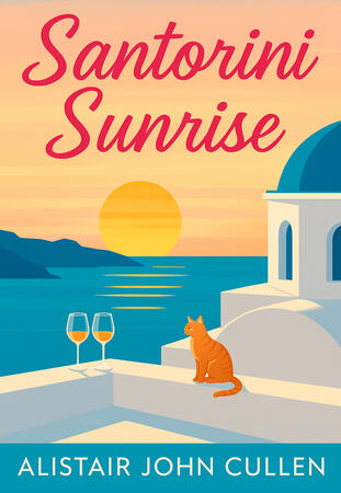 Santorini Sunrise By Alistair John Cullen